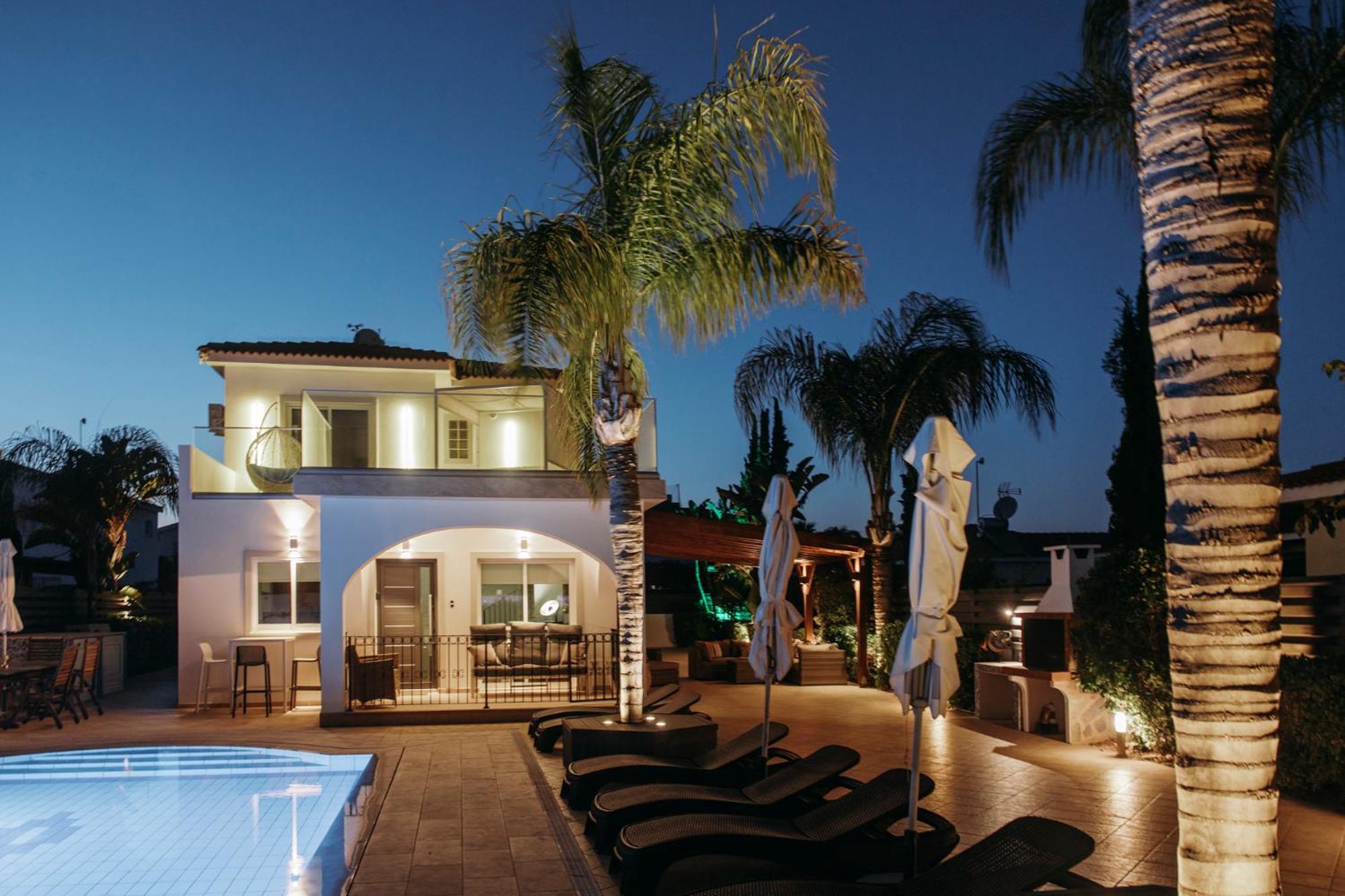 Sunset Villa Private Complex Heated Pool Ayia Napa Exterior photo