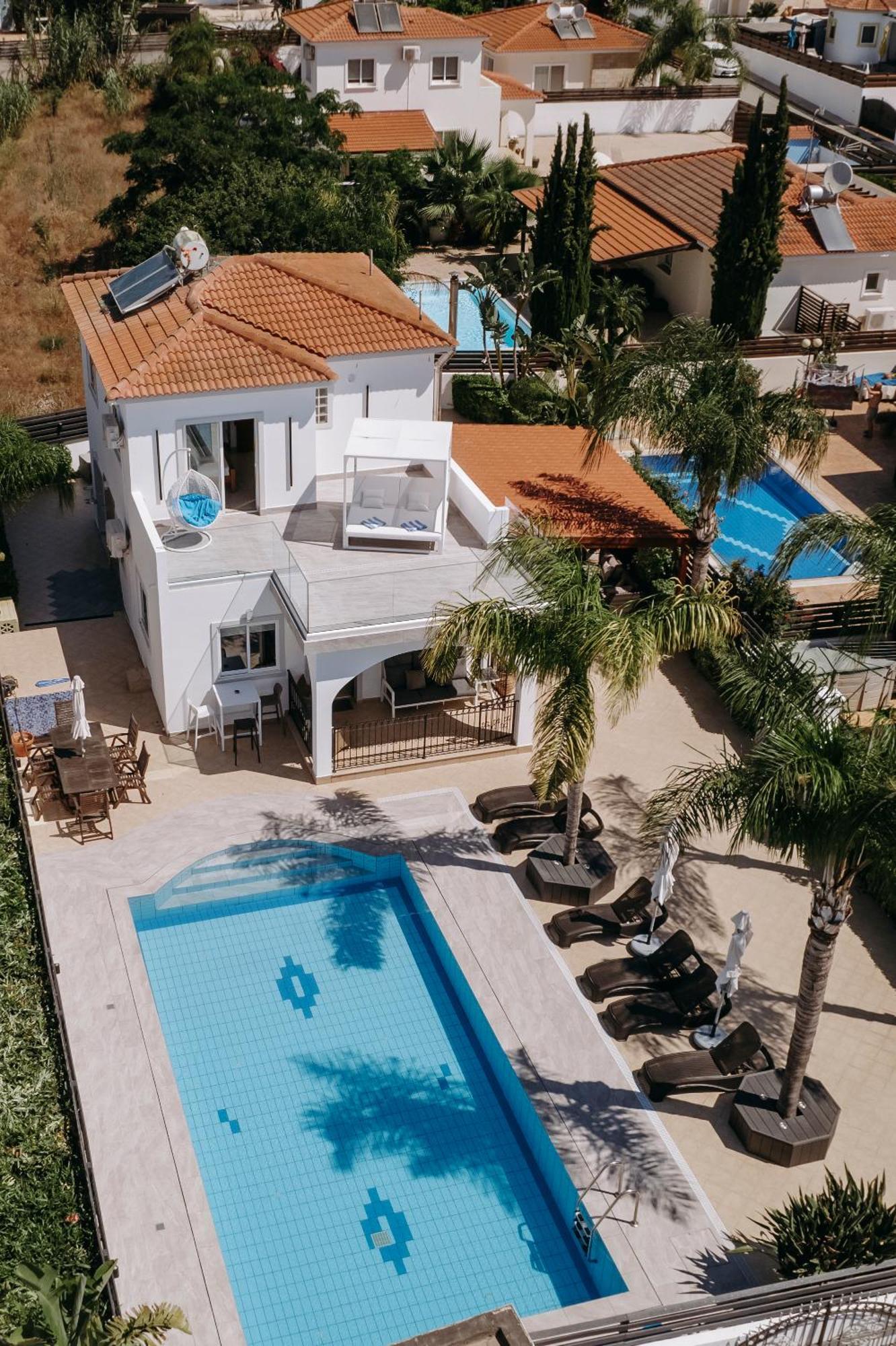 Sunset Villa Private Complex Heated Pool Ayia Napa Exterior photo